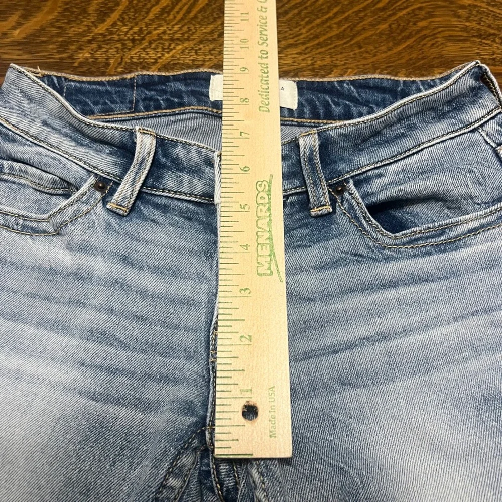 BKE Bootcut Jeans Womens 24 Light Wash Stella Slim Fit Low Rise Denim